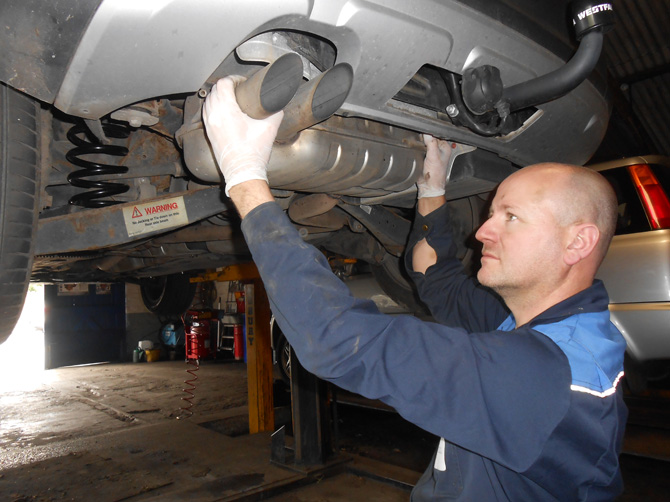 Skoda Replacement Car Exhausts at Golden Hill Garage (Redland) Bristol